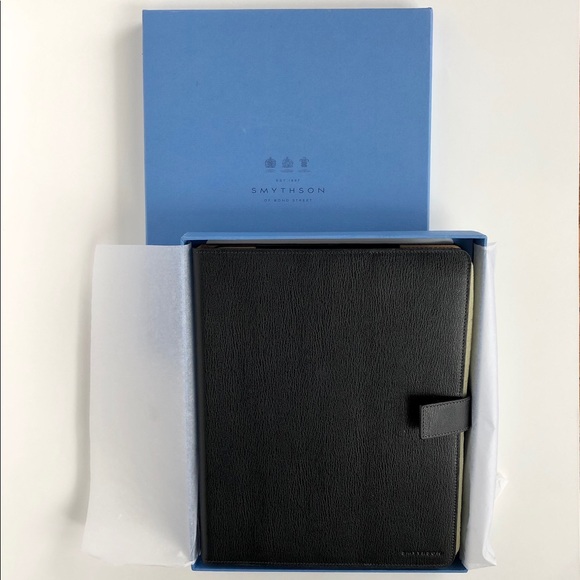 Smythson Bond St. Tablet Stand-Up Case - NIB - Picture 8 of 8